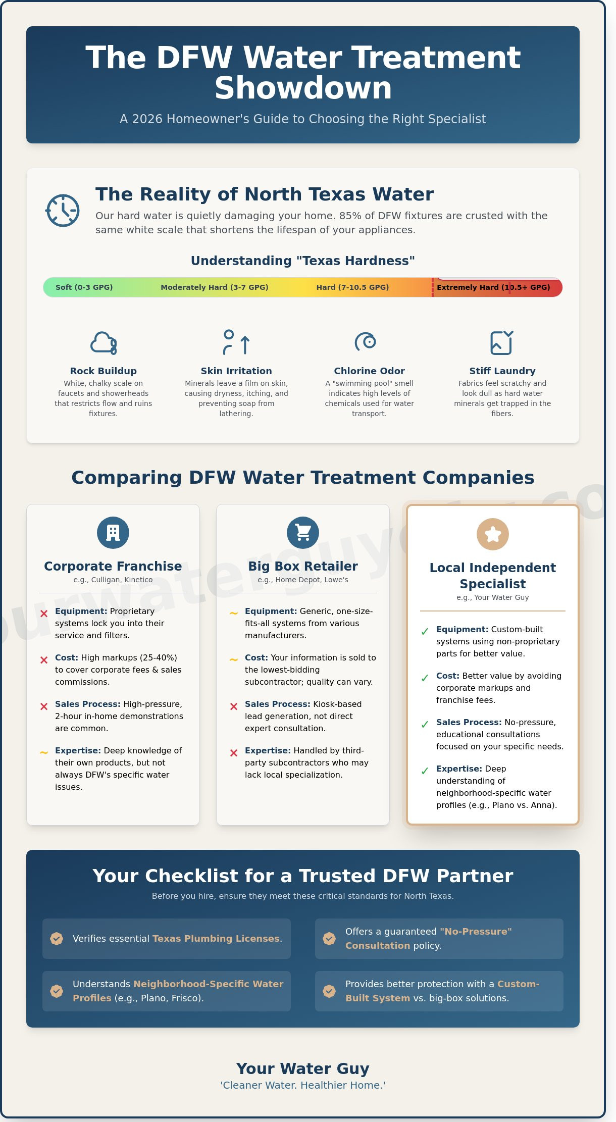 Best Water Treatment Companies Near Me: A DFW Homeowner’s 2026 Guide