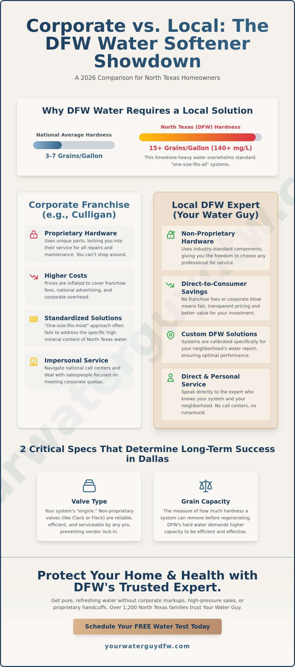 Choosing Culligan Water in Dallas? Read This 2026 Local Comparison First