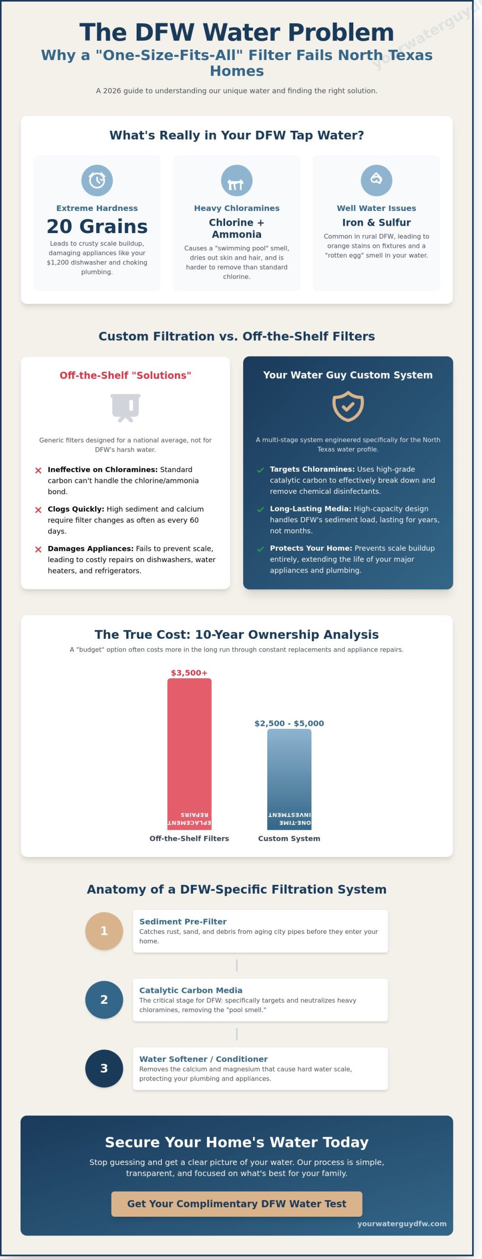 Custom Filtration Systems for Dallas Metroplex Homes: A 2026 Buyer’s Guide