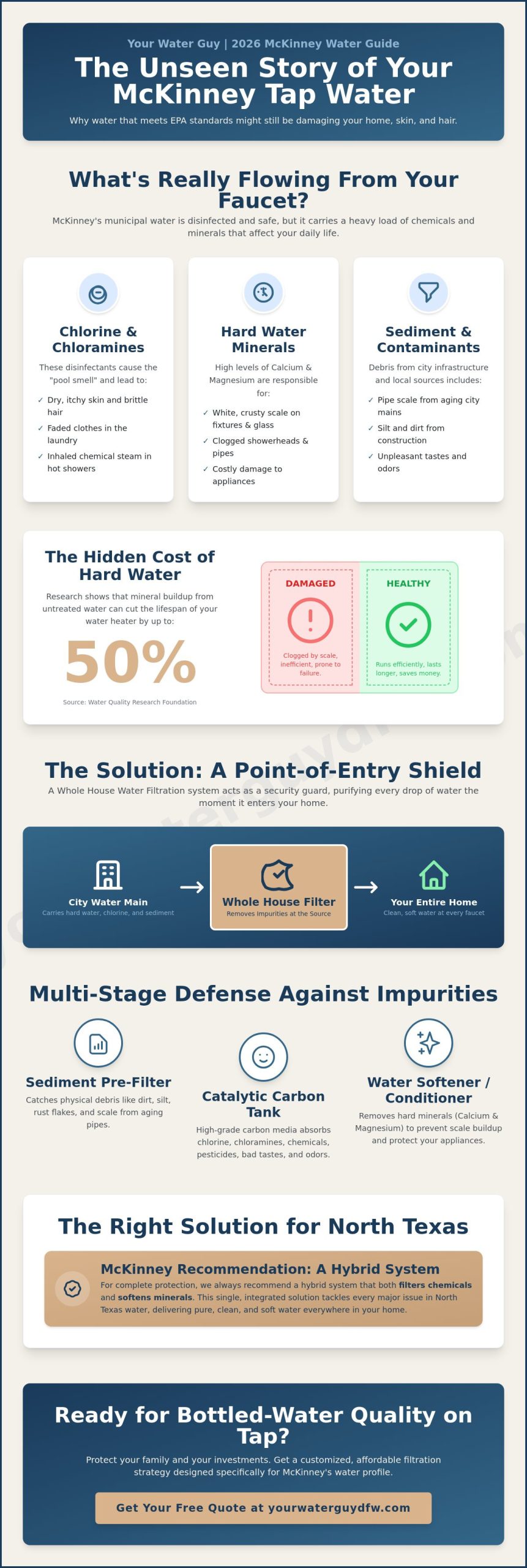 Whole House Water Filter McKinney TX: The 2026 Homeowner’s Buying Guide